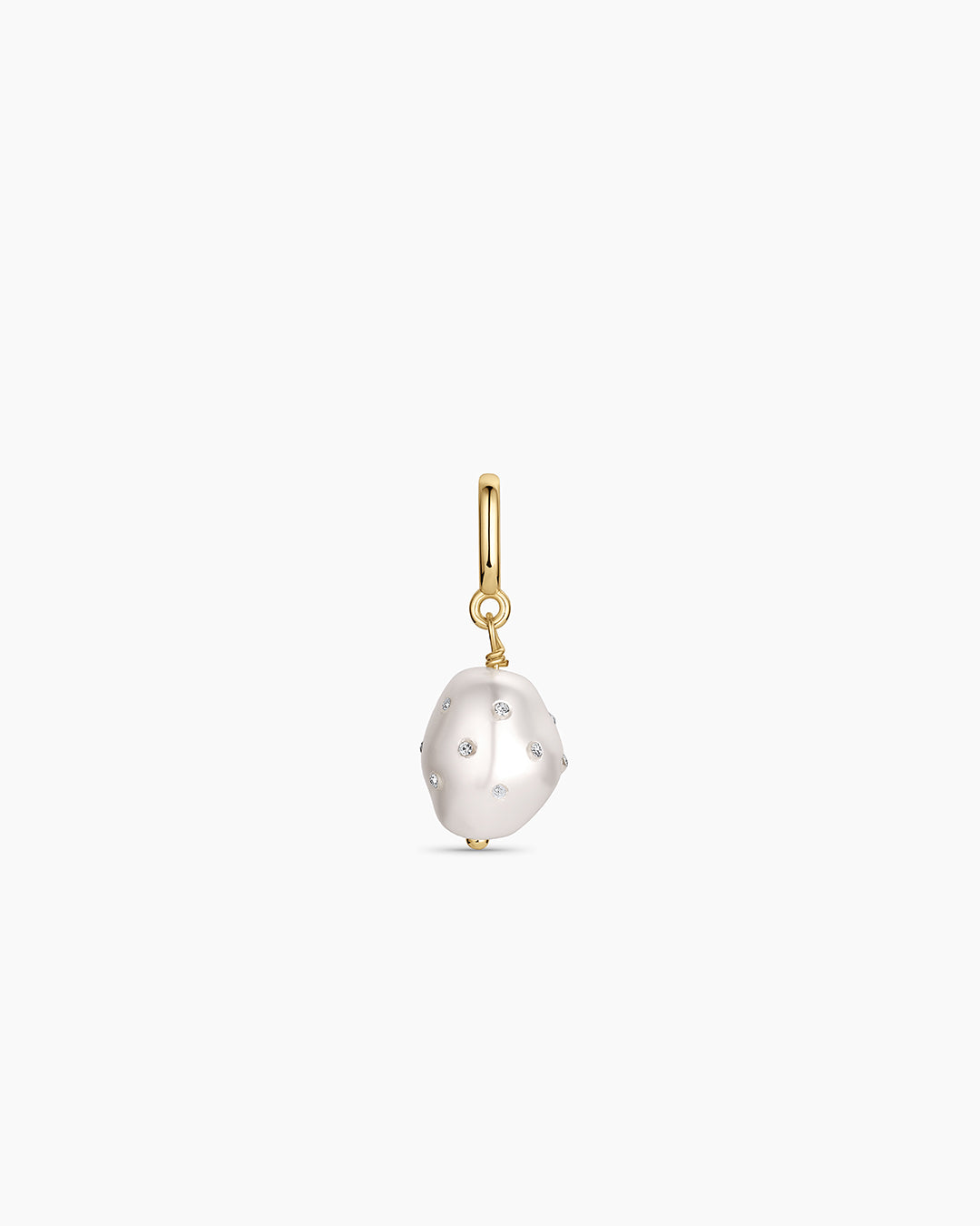 Vintage Shimmer Pearl Parker Charm
